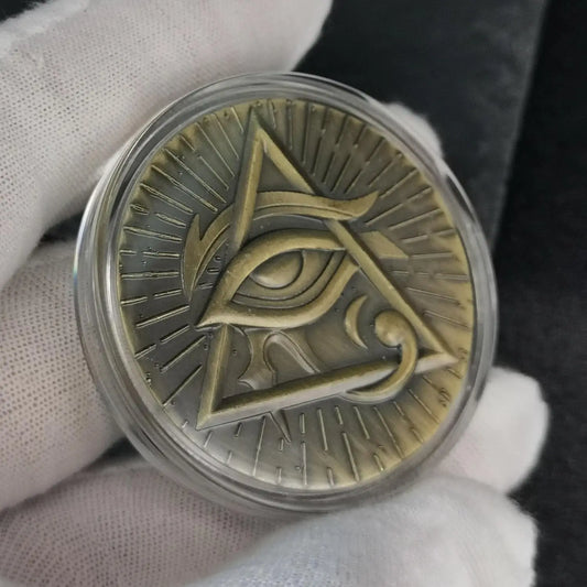 Ancient Egyptian Deities Challenge Coin