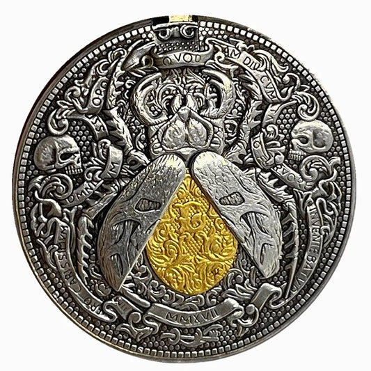 Handmade Movable Mechanism Hobo Nickel Coin